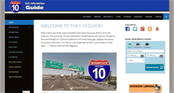 Desktop Screenshot of i10exitguide.com
